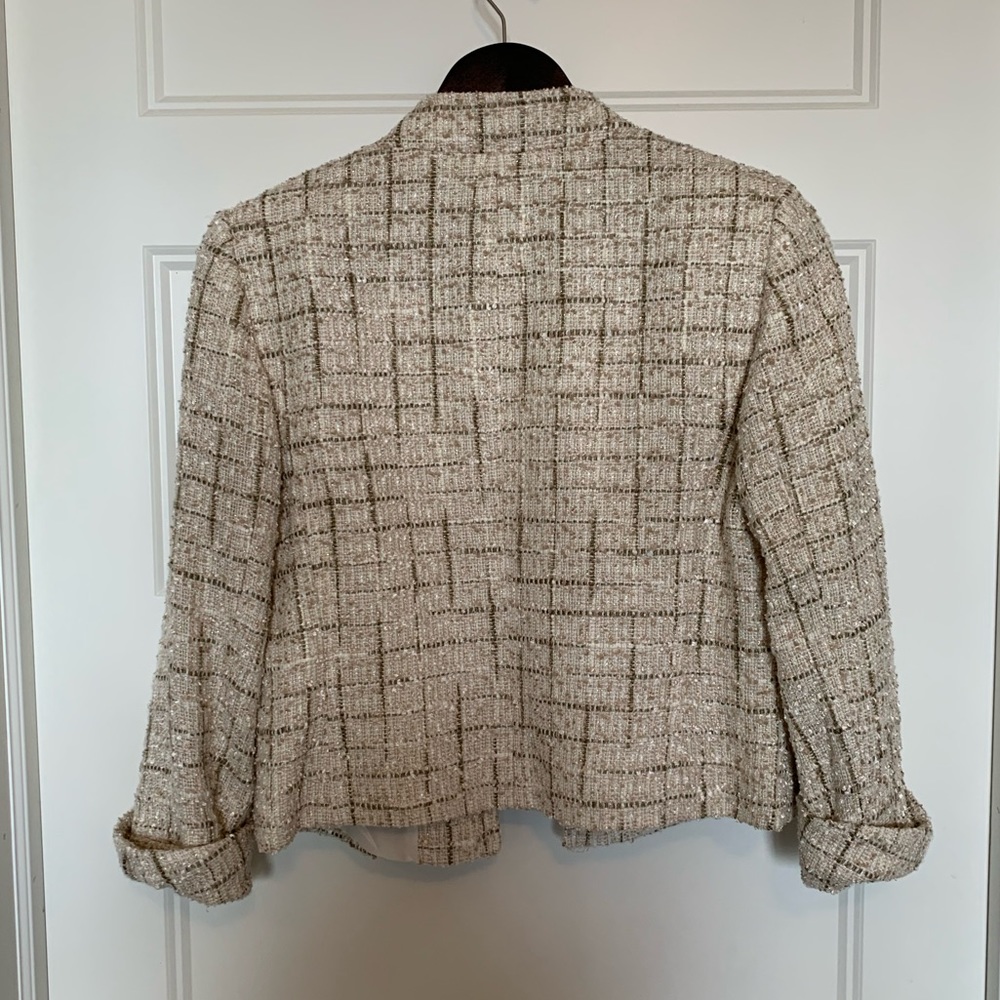 Tahari Tweed Jacket - Picture 2 of 5